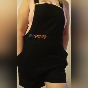 Adult TakePride Shortall, Black with Embroidery